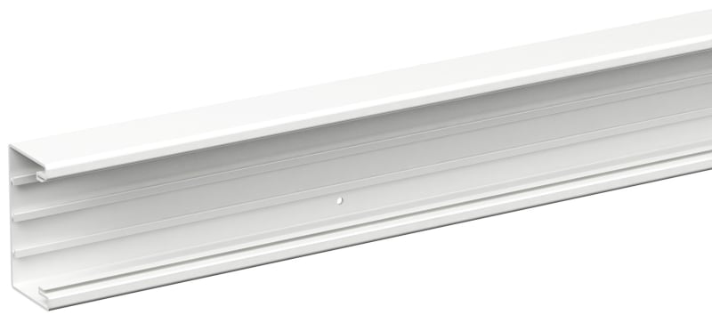 TEK Wall Trunking 100x52 mm, 2.5 m, PVC, Polar White (5522020)
