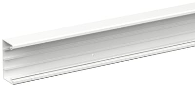 TEK Wall Trunking 100x52 mm, 2.5 m, PVC, Polar White