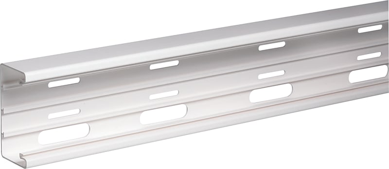 TEK Wall Trunking 100x52 mm, 2.55 m, PVC, Polar White (5522010)