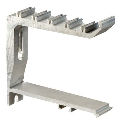Schneider Electric Aluminium Wall Console KV 123-5 for Cable Trunking