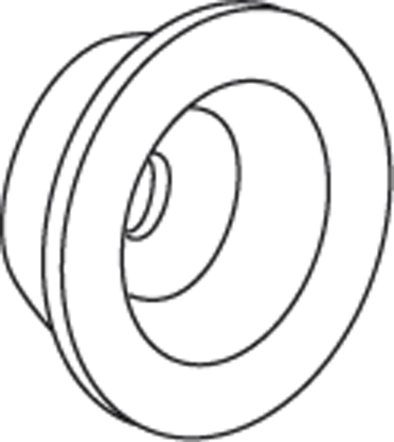Screw Head Protector KB, Ø13/6 × 1 mm (5590520)