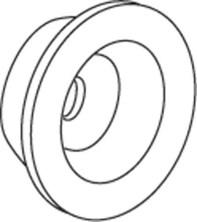 Screw Head Protector KB, Ø13/6 × 1 mm