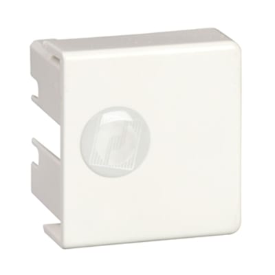 Schneider Electric End Piece TIR+ ES100/60 White for Trunking