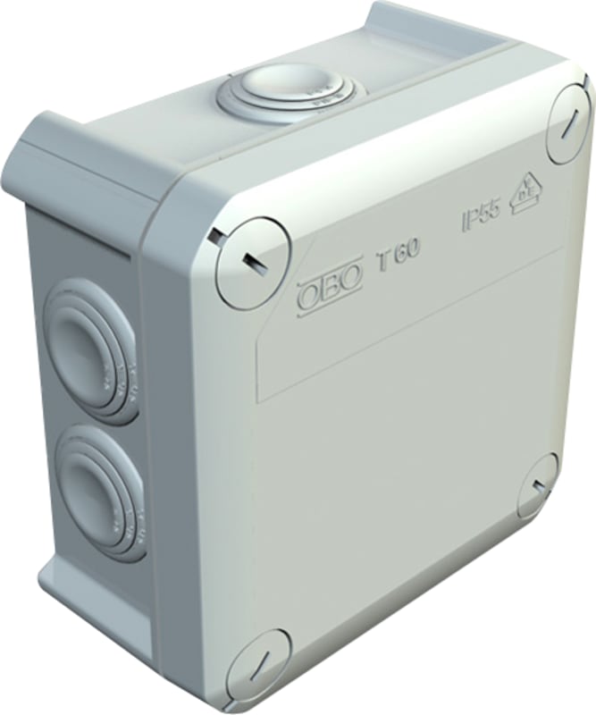 Junction BOX T60-WHITE 114X114X57 (2007525)