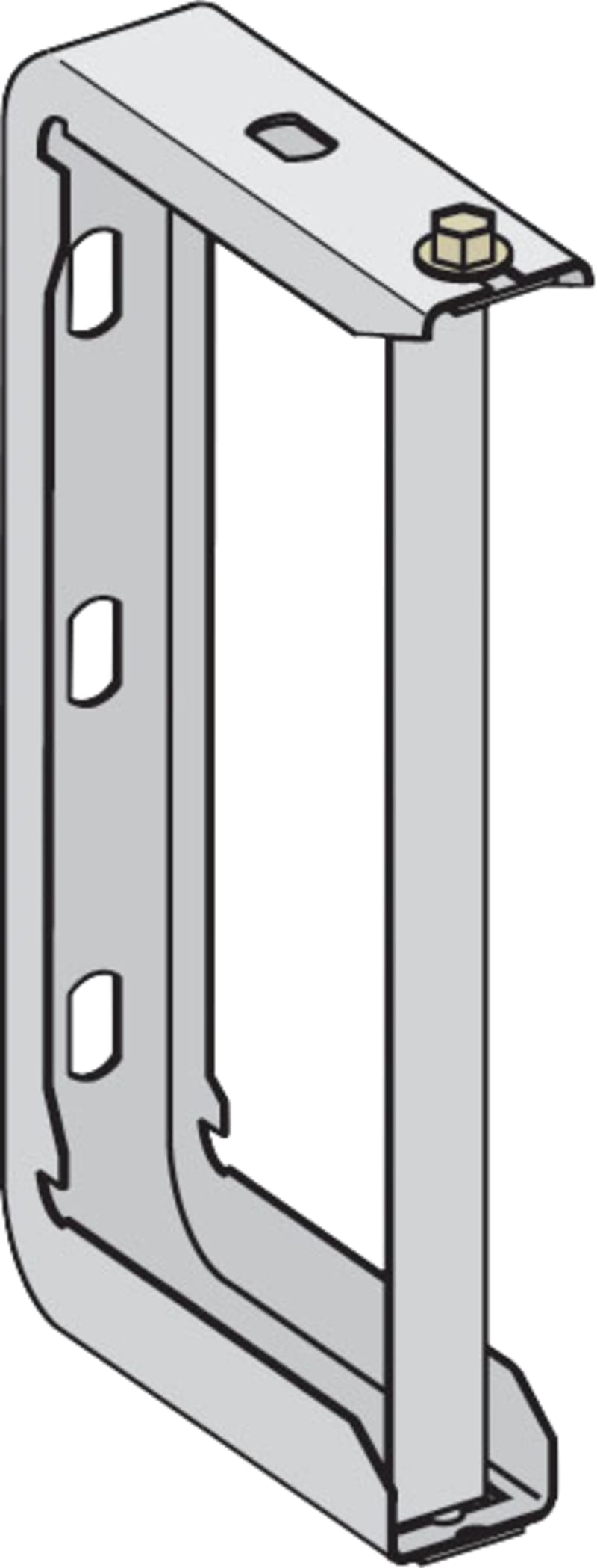Schneider Electric Fixing brackets, Canalis KS, 100A/500A, wall or suspended on threaded rod KSA50EZ3