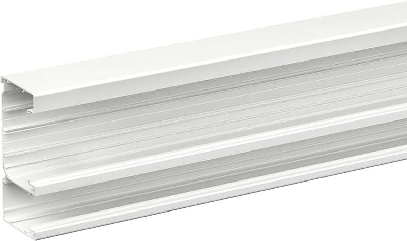 Wall Trunking INKA 161X72MM 2,5M ALUMINIUM White HF (5510013)