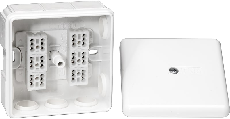 U56 .box white 6P push-in term (IMT34094)