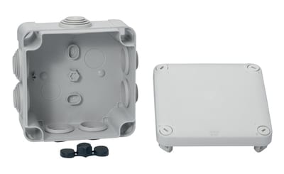 Coupling,box 105X105X55 Grey DIY