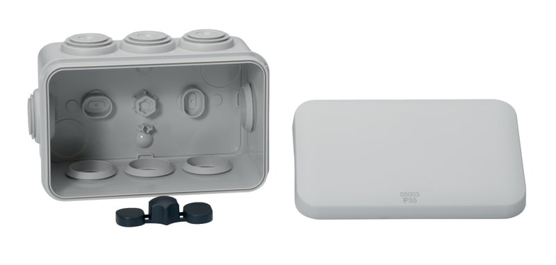 Connection Box 105X65X55 Grey (ENN05003)
