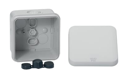Schneider Electric Mureva BOX - junction box - knock-out 4XM16/20 - 65X65X45 mm ENN05082