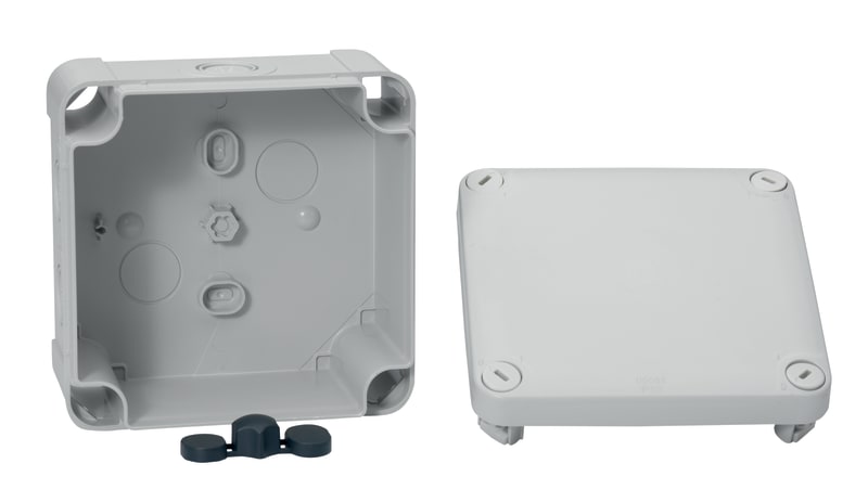Schneider Electric Mureva BOX - junction box - knock-out 7XM16/20 - 105X105X55 mm ENN05085