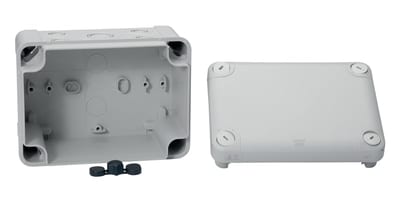 Schneider Electric Mureva BOX - junction box - knock-out 8XM12/16+4XM16/20+2XM20/25 - 150X105X80 mm ENN05087