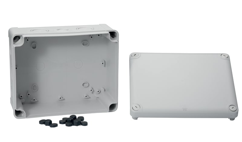 Schneider Electric Mureva BOX - junction box - knock-outs 6XM20/25+6XM25/32 - 225X175X100 mm ENN05093