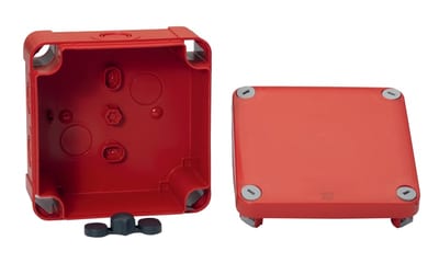 Schneider Electric Mureva BOX - security junction box - knock-out - 105X105X55 mm ENN05175