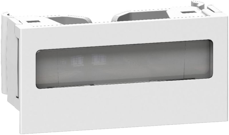 Schneider Electric ISM10920P New Unica Label Holder, Polar White