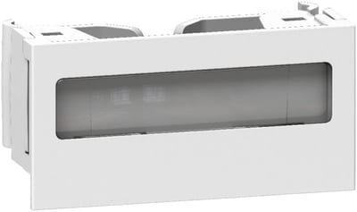 Schneider Electric ISM10920P New Unica Label Holder, Polar White