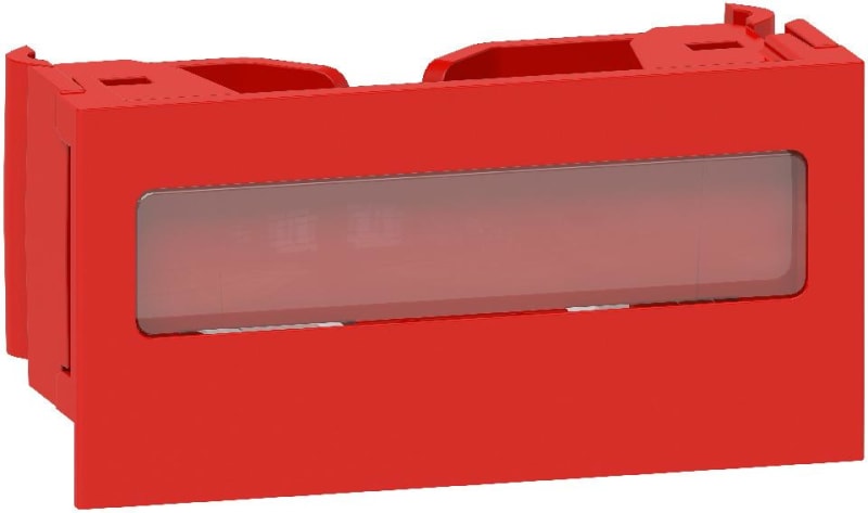 Schneider Electric ISM10923 New Unica Label Holder, Red