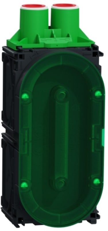 Wall box 2M 12 mm 2-Pipe (IMT80283)