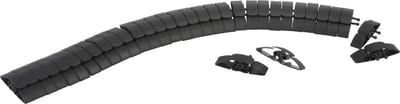 Feed Trunking for floor - Black