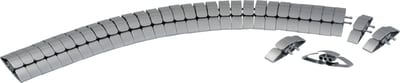 Feed Trunking for floor - Silver