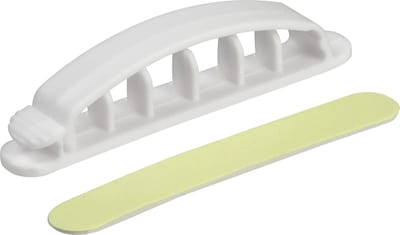 5X Cable Bracket for bord-white