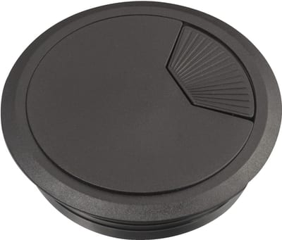 Schneider Electric Grommet, Unica System+, diameter 80mm, black INS61212