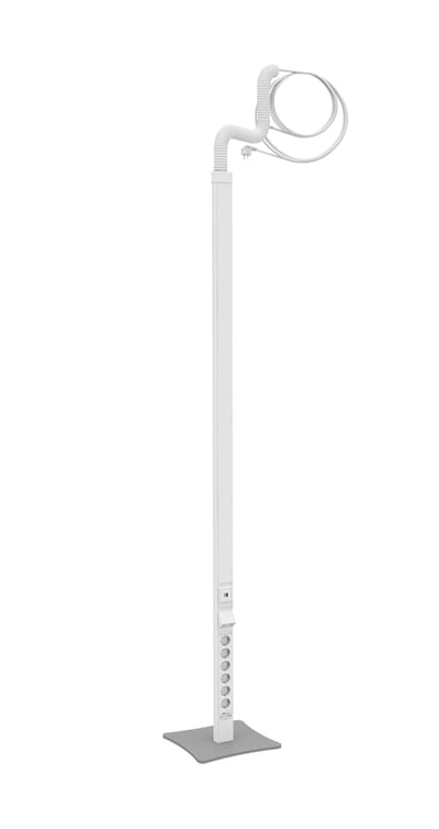 Elis Elektro MP-U530V MP-Flex Branch Pole 2100 mm White