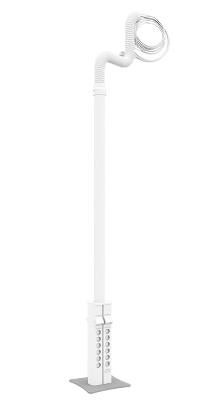Elis Elektro MP-U721V MP-Quattro Branch Pole 2100 mm White