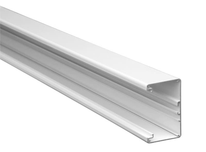 Wall Trunking 100x65 mm, 3 m, Aluminium/Natural (TB1010-1)