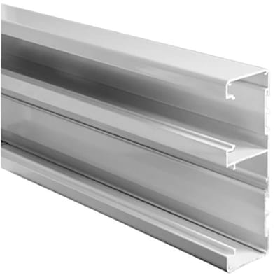 Wall Trunking 170x65 mm, 3 m, Aluminium/White (TB1740-3)