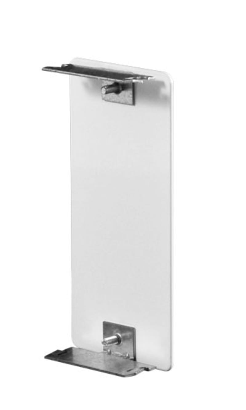 Elis Elektro TBP135-3 End Piece 135 × 65 mm, Aluminium/White