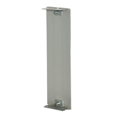 End piece 220x65 mm aluminium/natural TBP220-1