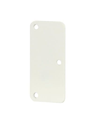 Elis Elektro End Piece 65 x 30 mm, Aluminium/White TBD30-3