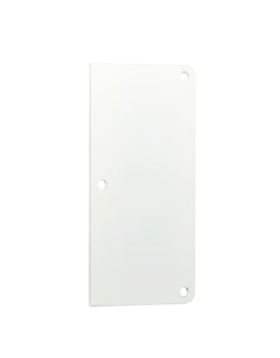 End piece 100X49MM Al/White TBD100-3