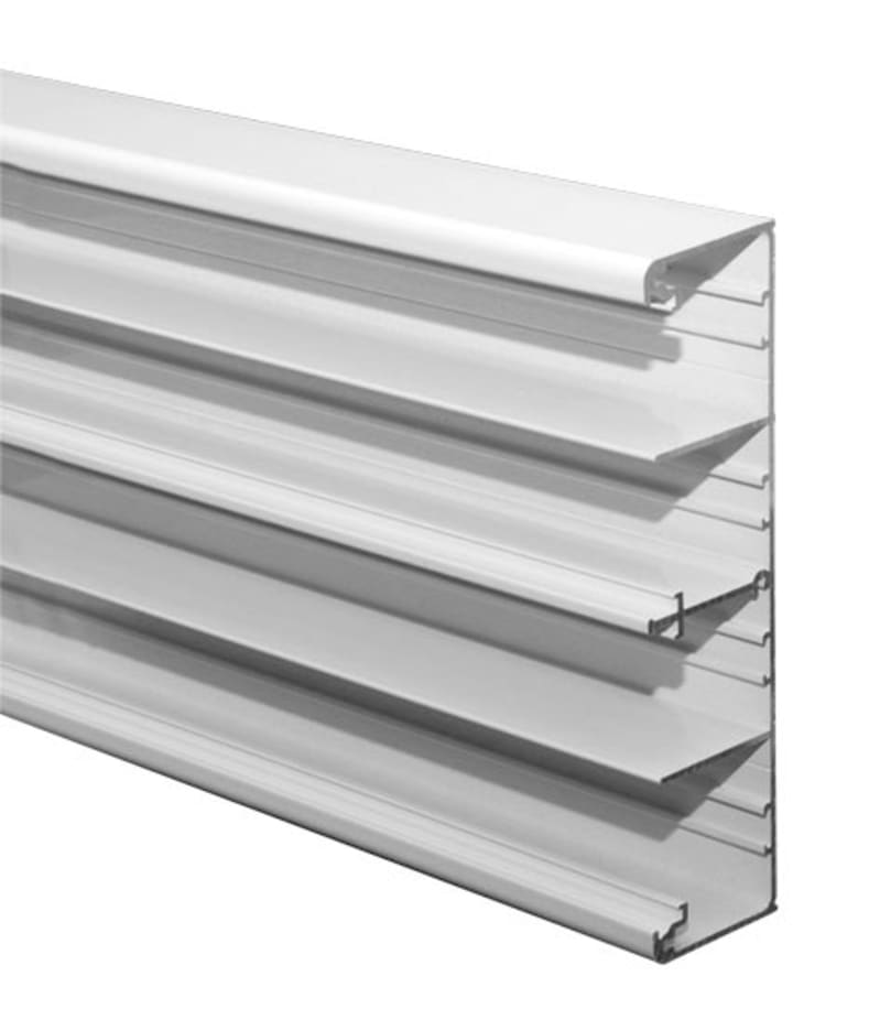 Feed Trunking 184X49MM 3M Al/White TBA18-3 (1285219)