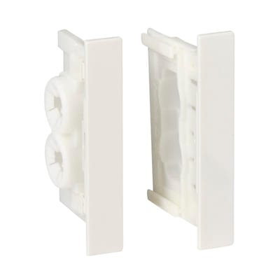 Elis Elektro AUD31 End Piece with Strain Relief, White