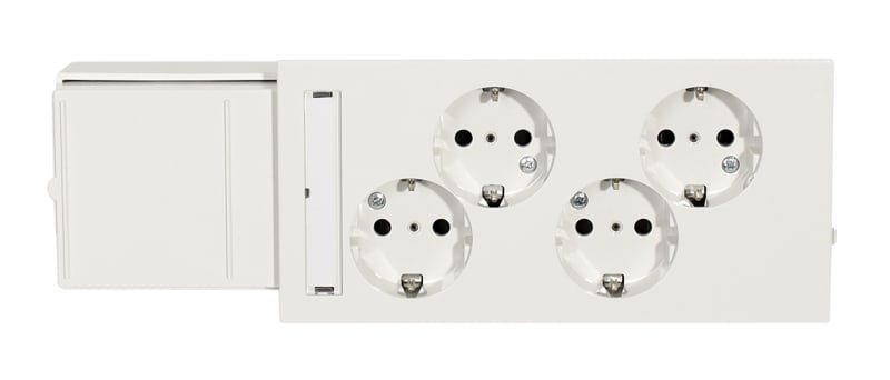 Outlet Set 4-3 White DUCT-4-3 (1285302)
