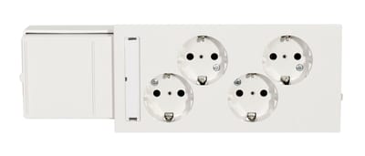 Outlet Set 4-3 White DUCT-4-3
