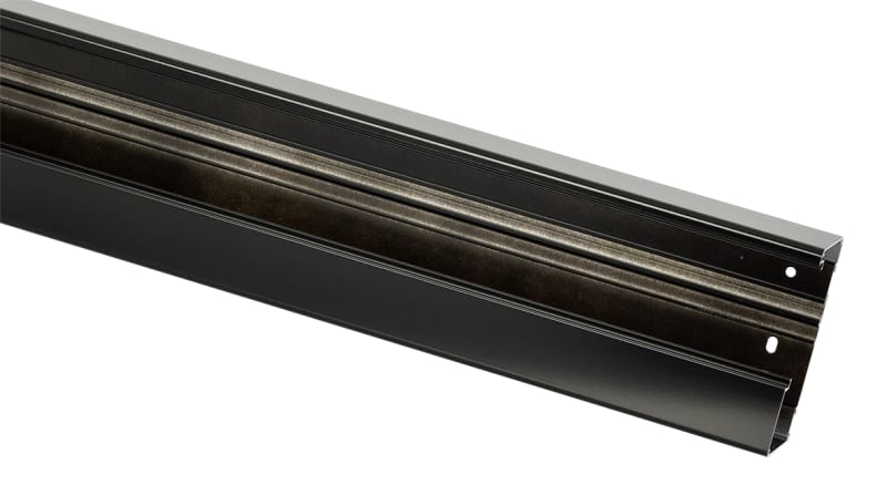 Wall Trunking 135x65 mm, 3 m, Aluminium/Black (TB1310-2)