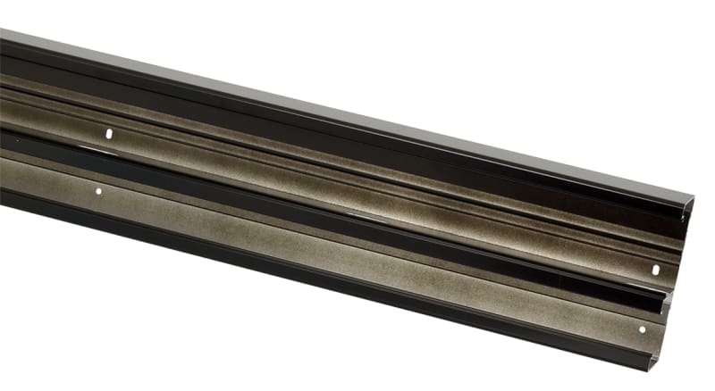 Wall Trunking 170x65 mm, 3 m, Aluminium/Black (TB1740-2)