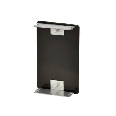 Elis Elektro TBP100-2 Cable Duct End Piece, 100 x 65 mm, Black