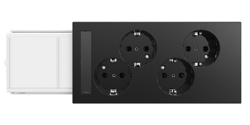Outlet Set 4-2 Black