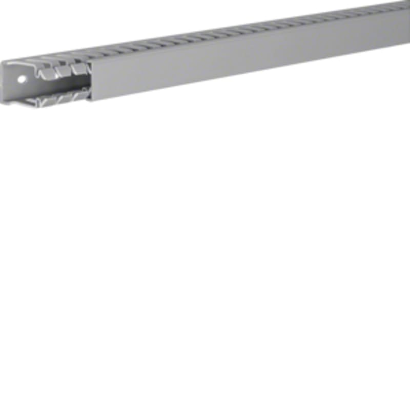 Hager Systemer Slotted panel trunking made of PVC BA7 40X25MM grey BA740025
