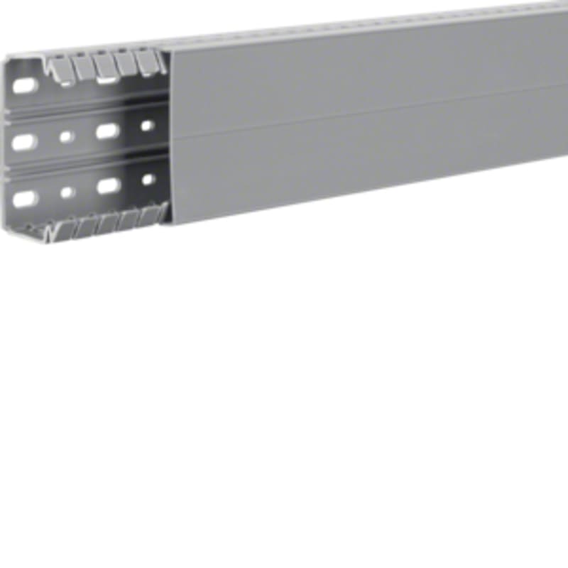 Slotted WIRING DUCT,40X80MM GREY 1 PCS = 2 M (BA740080)