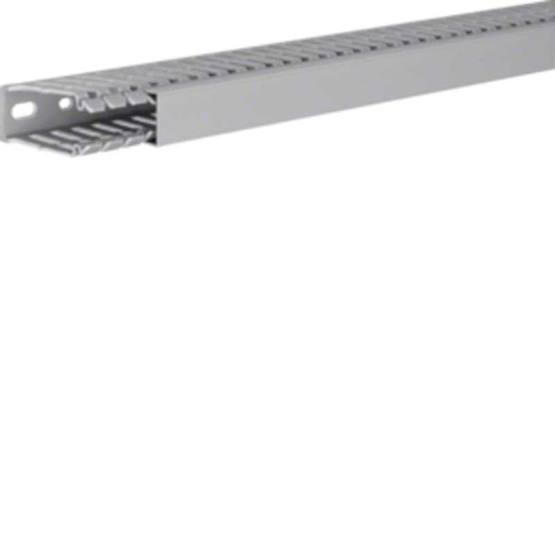 Slotted WIRING DUCT,60X25MM GREY L=2 (BA760025)