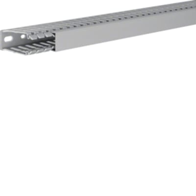 Slotted WIRING DUCT,60X25MM GREY L=2