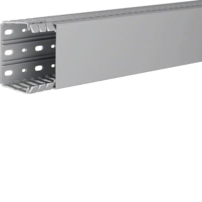 Slotted WIRING DUCT,60X80MM GREY L=2