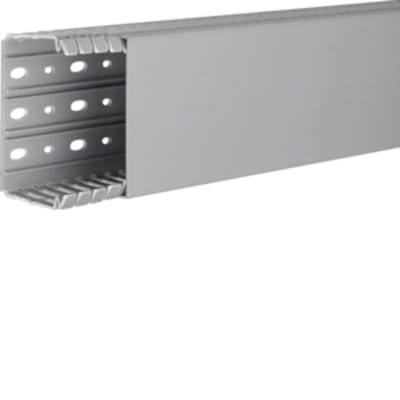 Slotted WIRING DUCT,60X100MM GREY L=2