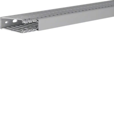 Hager Systemer Slotted panel trunking made of PVC BA7 80X25MM grey BA780025