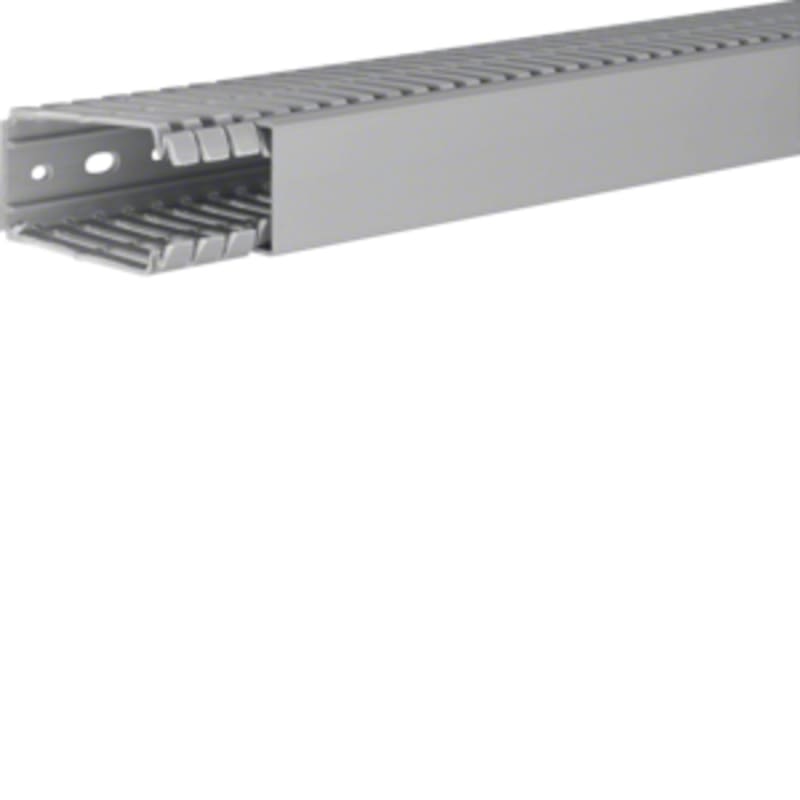 Slotted WIRING DUCT,80X40MM GREY L=2 (BA780040)